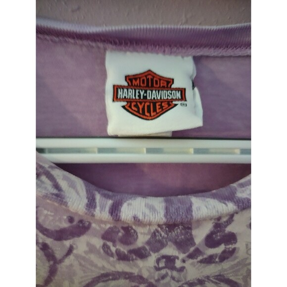 Harley Davidson Sturgis Light Purple T-shirt Women's Size Small - Picture 4 of 10